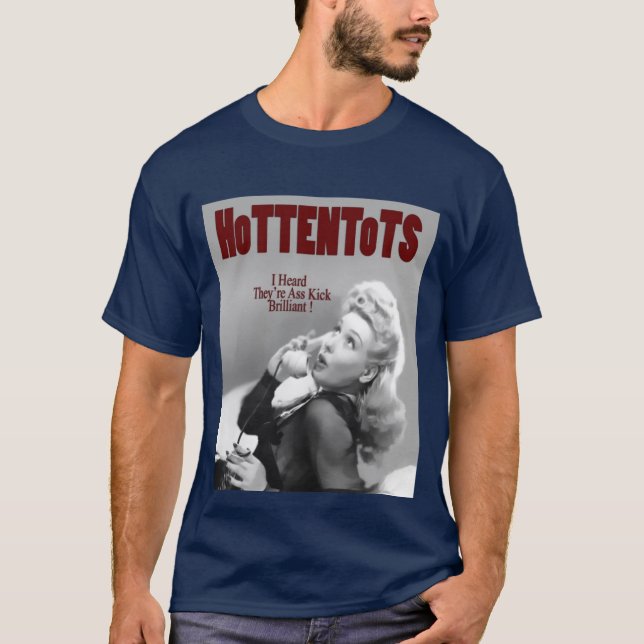 Camiseta T do boato dos HoTTENToTS (Frente)