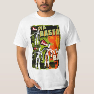 Camiseta T do branco do basta de Ya