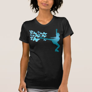 Camiseta T do butterflyskater