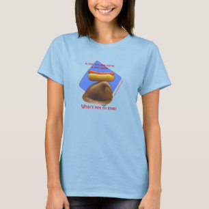 Camiseta T do cachorro quente de Surfin