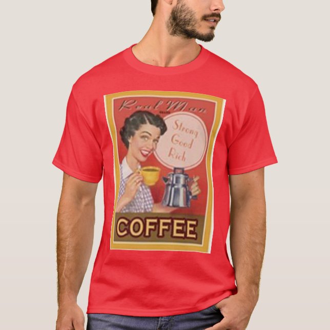 Camiseta T do café (Frente)