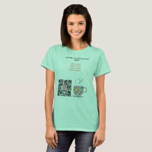 Camiseta T do código de QR