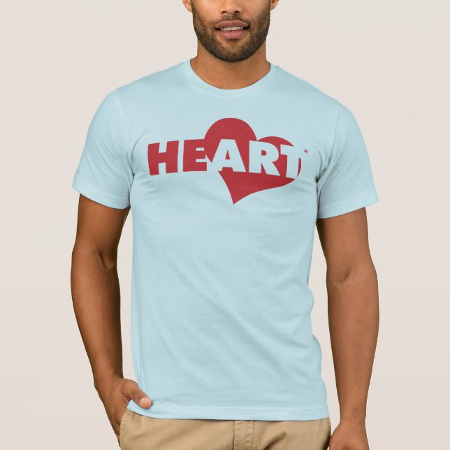 Camiseta T do coração (Frente)