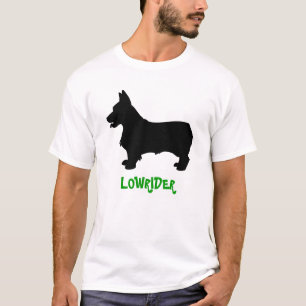 Camiseta T do Corgi do "Lowrider"