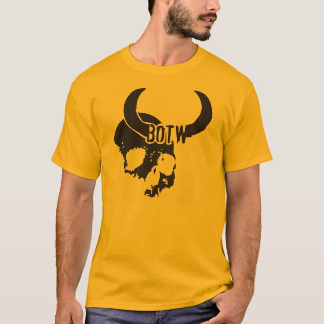 CAMISETA T DO CRÂNIO DE BOTW (Frente)
