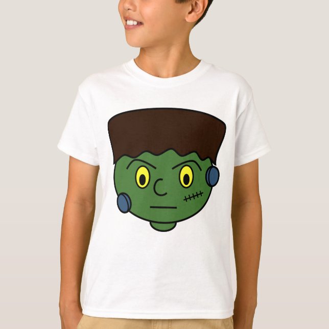 Camiseta T do Dia das Bruxas dos miúdos (Frente)