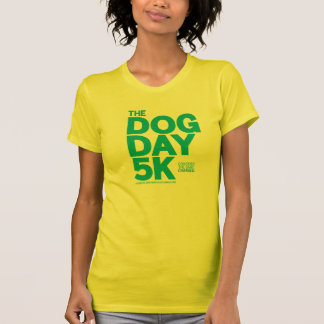 Camiseta T do dia de cão 5K