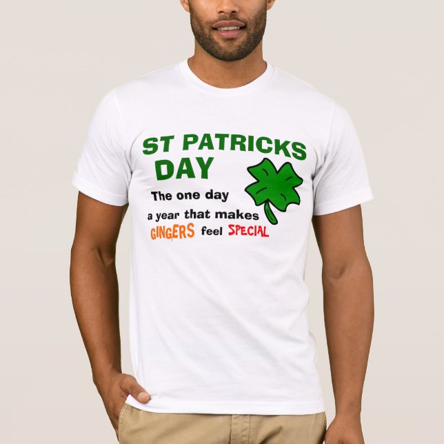 Camiseta T do dia do St. Patricks (Frente)