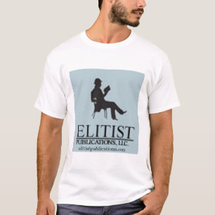 Camiseta T do elitistlogo & dos livros,