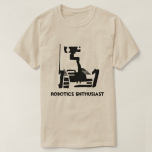 Camiseta T do entusiasta da robótica