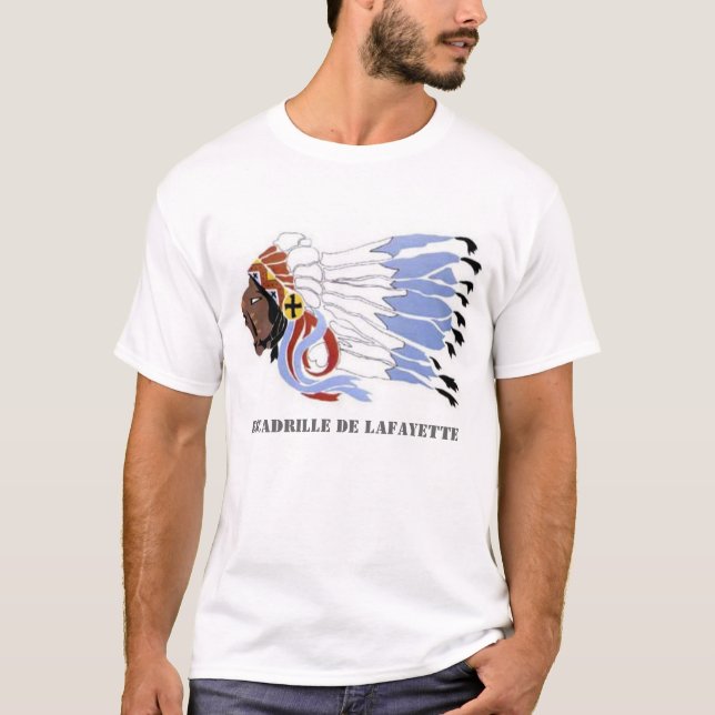 Camiseta T do Escadrille de Lafayette (Frente)
