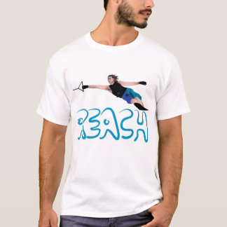 Camiseta T do esqui aquático do slalom