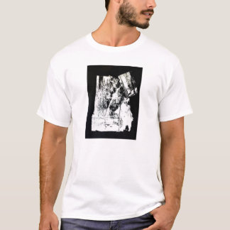 Camiseta T do estêncil do "santuário" dos homens
