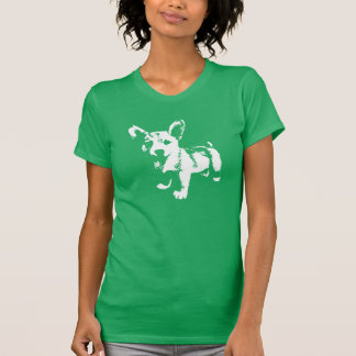 Camiseta T do filhote de cachorro do Corgi