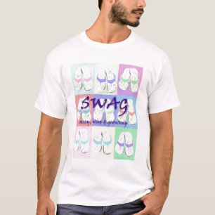Camiseta T do flip-flop dos GANHOS nos Pastels