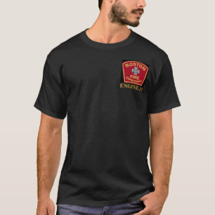 Camiseta T do fogo Engine-33 de Boston