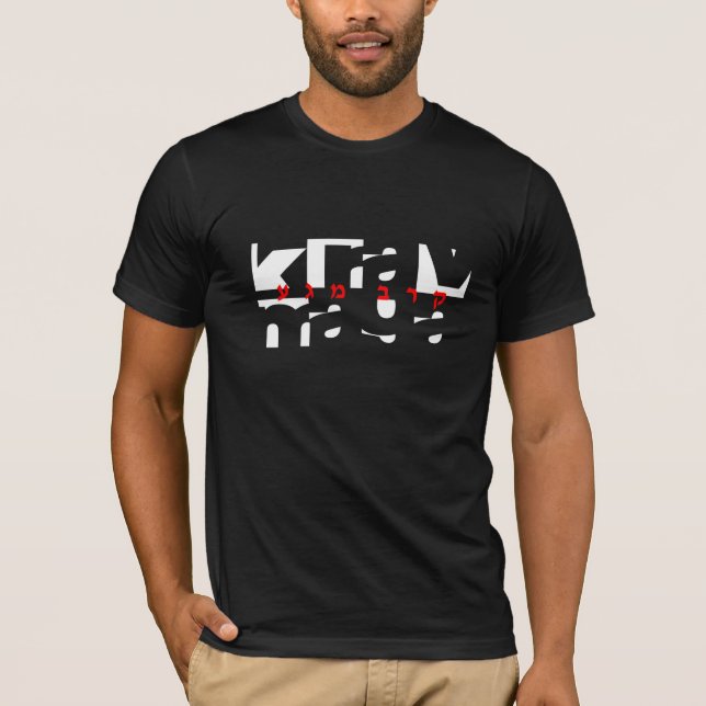 Camiseta T do fragmento de Krav Maga (Frente)
