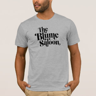 Camiseta T do gajo do logotipo (cinzento)