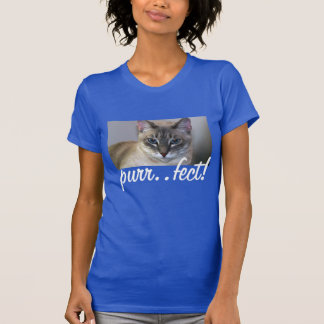 Camiseta T do "gatinho" das mulheres