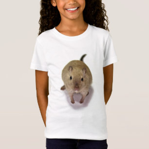 Camiseta T do Gerbil (para o fundo branco somente)
