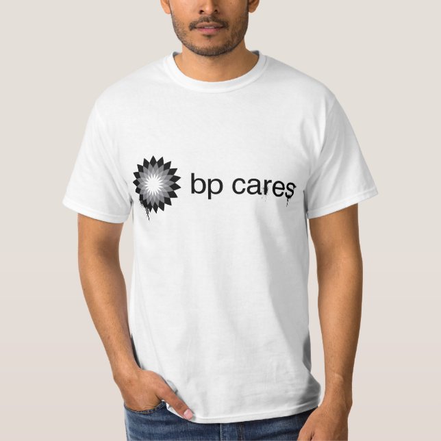 Camiseta T do gráfico dos cuidados de BP (Frente)