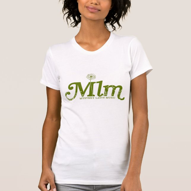 Camiseta T do gramado do mistério (Frente)