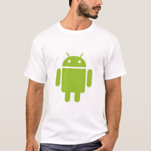 Camiseta T do grupo das senhoras do Android