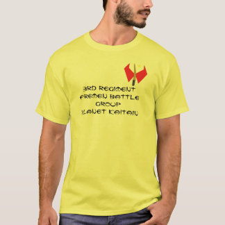 Camiseta T do guerreiro santo de Fremen