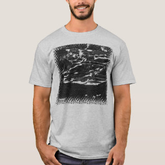 Camiseta T do Hexxus dos homens da fenda