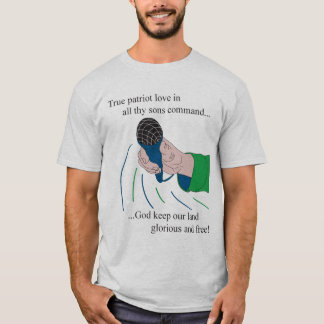 Camiseta T do hino dos Vancouver Canucks