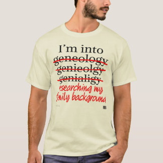 Camiseta T do Hobbyist da árvore genealógica (homens)
