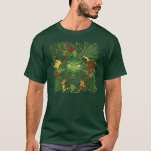 Camiseta T do homem verde