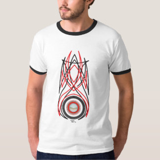 Camiseta T do hot rod