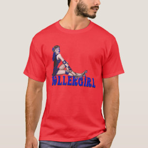 Camiseta T do jammer de Rollergirl