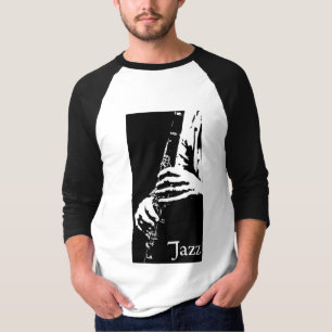 Camiseta T do jazz