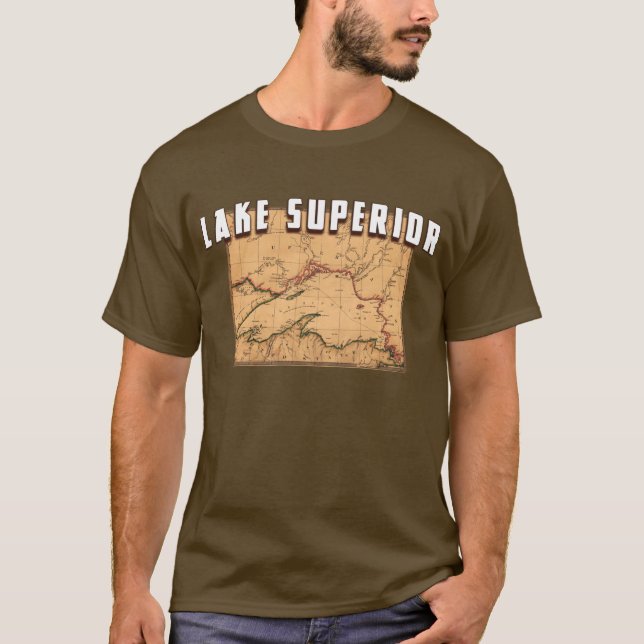 Camiseta T do Lago Superior (Frente)