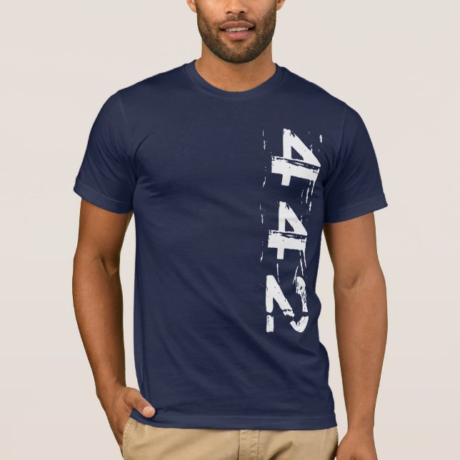 Camiseta T do logotipo de 442 Vert (Frente)