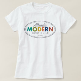 Camiseta T do logotipo de AMQG