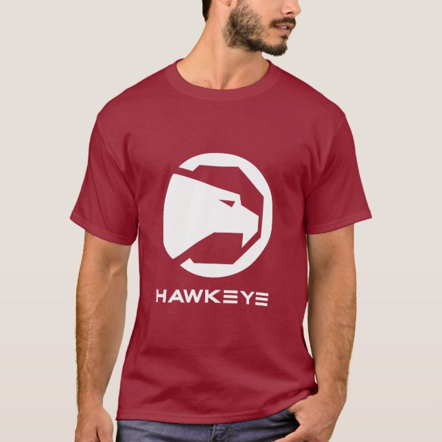 Camiseta T do logotipo de Hawkeye (Frente)