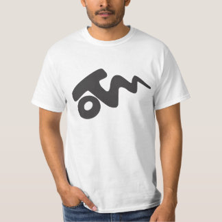 Camiseta T do logotipo de OTM