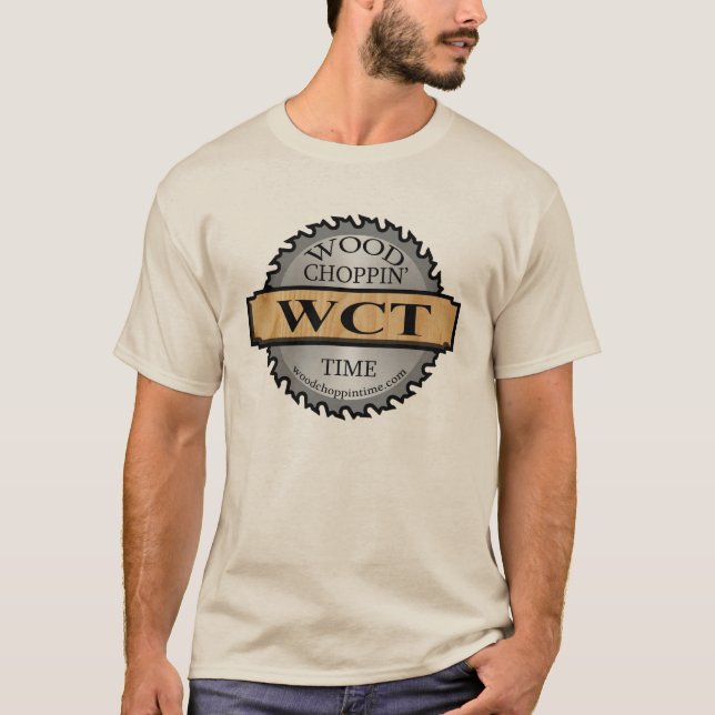 Camiseta T do logotipo de WCT (Frente)