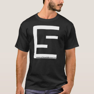 Camiseta T do logotipo do ES dos homens (opções múltipla