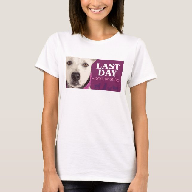 Camiseta T do logotipo do LDDR das mulheres (Frente)