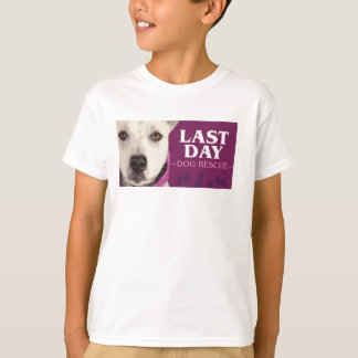 Camiseta T do logotipo do LDDR do miúdo