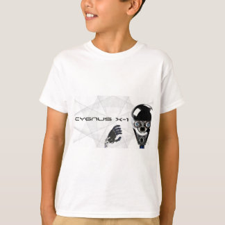 Camiseta T do logotipo do robô do Cygnus X-1 & bocado