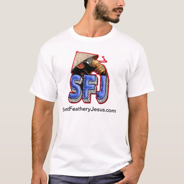 Camiseta T do macaco de SFJ (Frente)