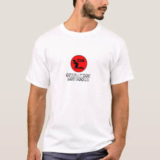 Camiseta T do mangusto da operação