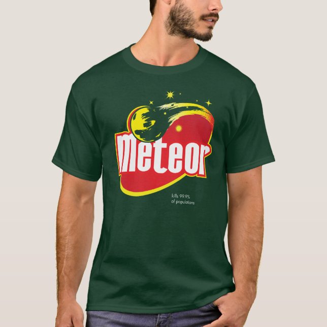Camiseta T do mashup do líquido de limpeza do cometa (Frente)