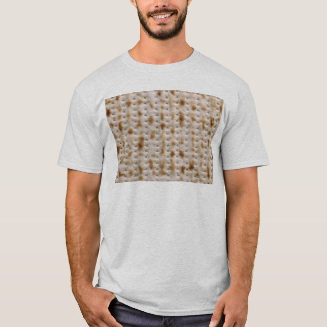 Camiseta T do Matzo da cara grande (Frente)