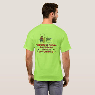 Camiseta T do membro da equipa de GoldHeart - personalize a